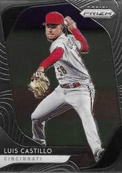 2020 Panini Prizm Base Set Luis Castillo #88 card