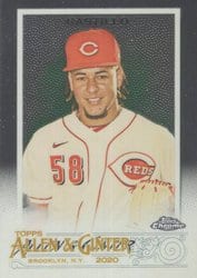 2020 Topps Allen & Ginter Chrome Base Set Luis Castillo #270 card