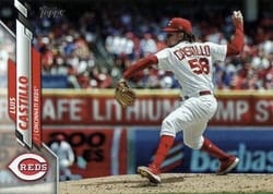2020 Topps Base Set Luis Castillo #107 card