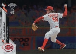 2020 Topps Chrome Ben Baller Edition Base Set Luis Castillo #16 card