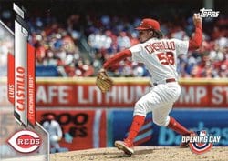 2020 Topps Opening Day Base Set Luis Castillo #125 card