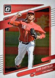 2021 Donruss Optic Base Set Luis Castillo #142 card