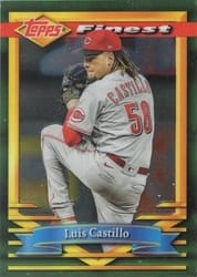 2021 Finest Flashbacks Base Set Luis Castillo #153 card