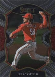 2021 Panini Select Base Set Luis Castillo #88 card