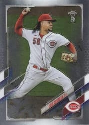 2021 Topps Chrome Ben Baller Edition Base Set Luis Castillo #31 card