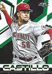 2021 Topps Fire Base Set Luis Castillo #59 card