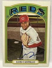 2021 Topps Heritage Real One Autographs Luis Castillo #ROA-LC card