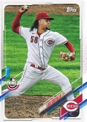 2021 Topps Opening Day Base Set Luis Castillo #2 card