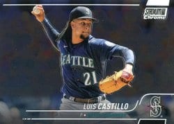 2022 Stadium Club Chrome Base Set Luis Castillo #99 card