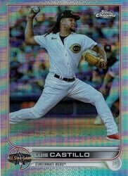 2022 Topps Chrome Update 2022 All-Star Game Luis Castillo #ASGC-41 card