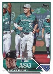 2023 Topps Update 2023 All-Star Game Luis Castillo #ASG-49 card