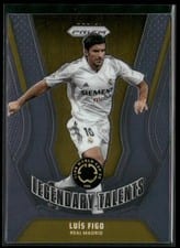 2025 Panini Prizm FIFA Club World Cup Legendary Talents Luis Figo #18 card