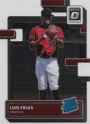 2022 Donruss Optic Base Set Luis Frias #63 card