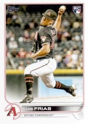 2022 Topps Base Set Luis Frias #338 card