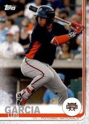 2019 Topps Pro Debut Base Set Luis Garcia #124 card