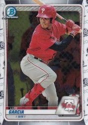 2020 Bowman Chrome Prospects Luis Garcia #BCP-126 card