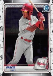 2020 Bowman Chrome Prospects Luis Garcia #BCP-199 card