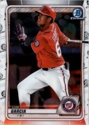 2020 Bowman Chrome Prospects Luis Garcia #BCP-230 card