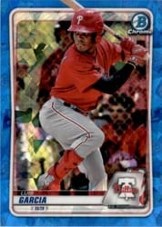 2020 Bowman Sapphire Edition Base Set Luis Garcia #BCP-126 card