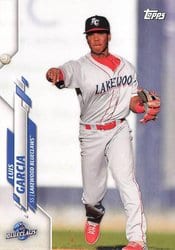 2020 Topps Pro Debut Base Set Luis Garcia #PD-113 card