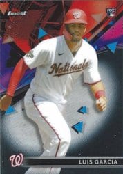 2021 Finest Base Set Luis Garcia #80 card