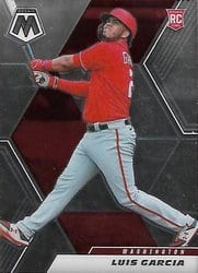 2021 Panini Mosaic Base Set Luis Garcia #249 card
