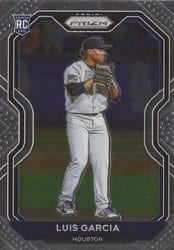 2021 Panini Prizm Base Set Luis Garcia #90 card