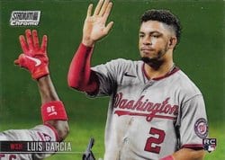 2021 Stadium Club Chrome Base Set Luis Garcia #97 card