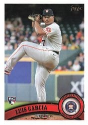 2021 Topps Archives Base Set Luis Garcia #240 card