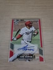 2021 Topps Big League Opening Act Autographs Luis Garcia #OAA-LG card
