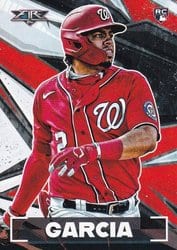 2021 Topps Fire Base Set Luis Garcia #36 card