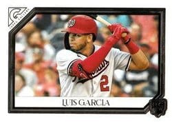 2021 Topps Gallery Base Set Luis Garcia #116 card
