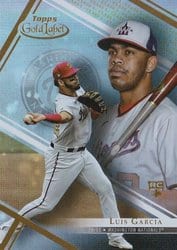 2021 Topps Gold Label Base Set Luis Garcia #14 card