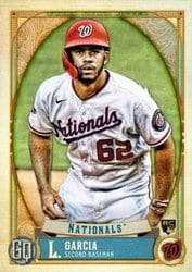 2021 Topps Gypsy Queen Base Set Luis Garcia #139 card