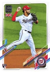 2021 Topps UK Edition Base Set Luis Garcia #72 card