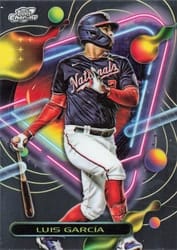 2023 Topps Cosmic Chrome Base Set Luis García #6 card