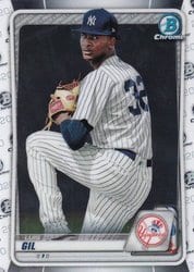 2020 Bowman Chrome Prospects Luis Gil #BCP-132 card