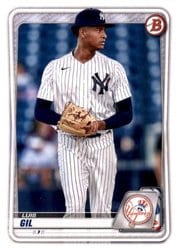 2020 Bowman Draft Base Set Luis Gil #BD-132 card