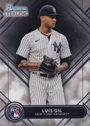 2022 Bowman Sterling Base Set Luis Gil #BSR-2 card