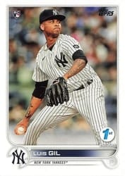 2022 Topps 1st Edition Base Set Luis Gil #131 card