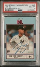 2022 Topps Brooklyn Collection Autographs Luis Gil #AC-LG card