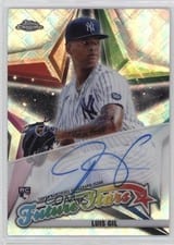 2022 Topps Chrome Logofractor Edition Future Stars Autographs Luis Gil #FSA-LG card