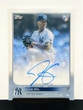 2022 Topps Clearly Authentic Clearly Authentic Autographs Luis Gil #CAA-LG card