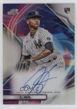 2022 Topps Cosmic Chrome Autographs Luis Gil #CCA-LG card