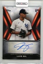 2022 Topps Japan Edition Autographs Luis Gil #TJA-LG card