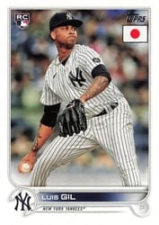 2022 Topps Japan Edition Base Set Luis Gil #15 card