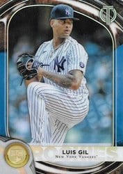 2022 Topps Tribute Base Set Luis Gil #96 card
