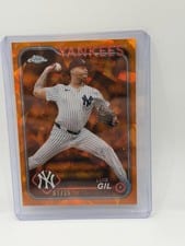 2024 Topps Chrome Update Sapphire Edition Base Set Luis Gil #USCS313 card