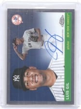 2025 Topps Chrome Platinum Autographs Luis Gil #CPA-LG card