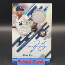 2025 Topps Pristine Pristine Pieces Autograph Relics Luis Gil #PPAR-LG card